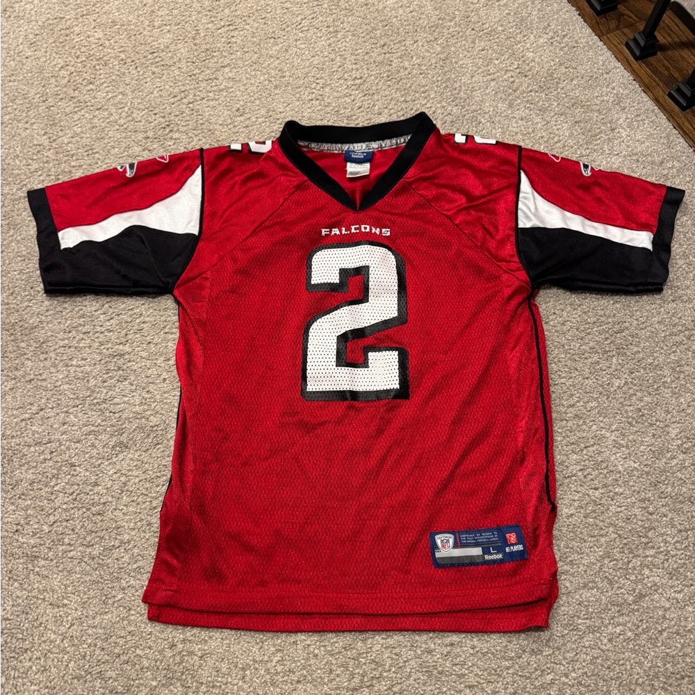 Kids Red Falcons Jersey